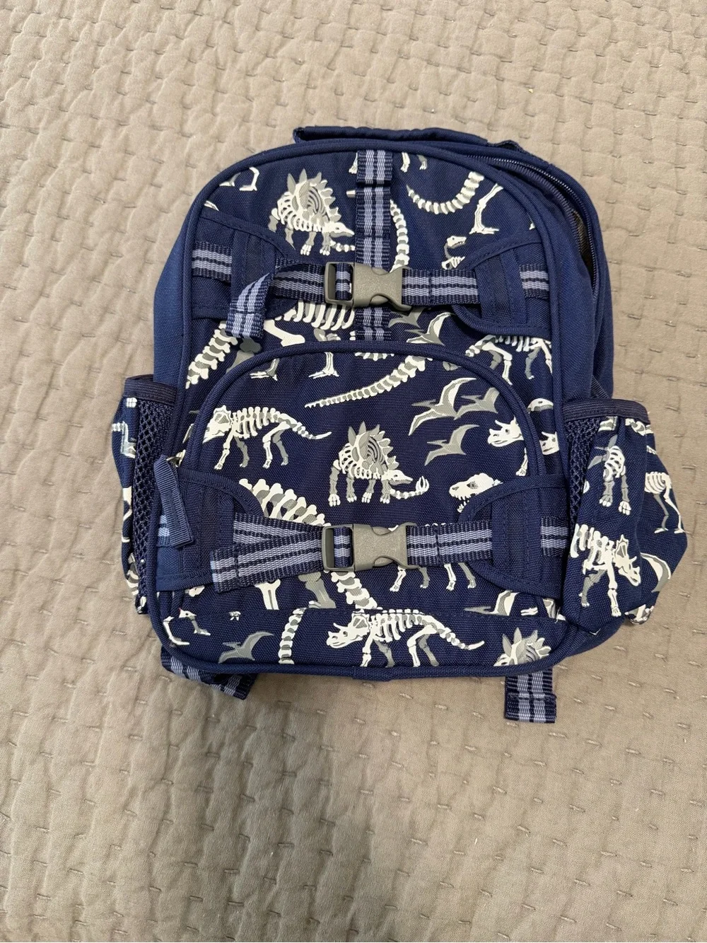 Pottery Barn Kids Mini Glow in the Dark Dino backpack. New, never used.